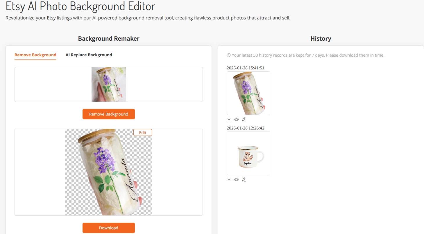 AI Photo Background Editor – Improve listing visuals with clean and consistent images