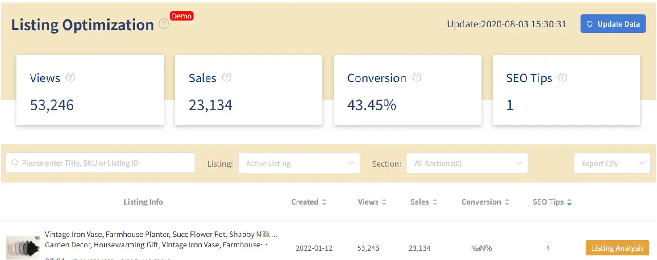 Optimize Listings for Etsy SEO and Sales