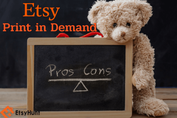 Pros and cons of selling print on demand
