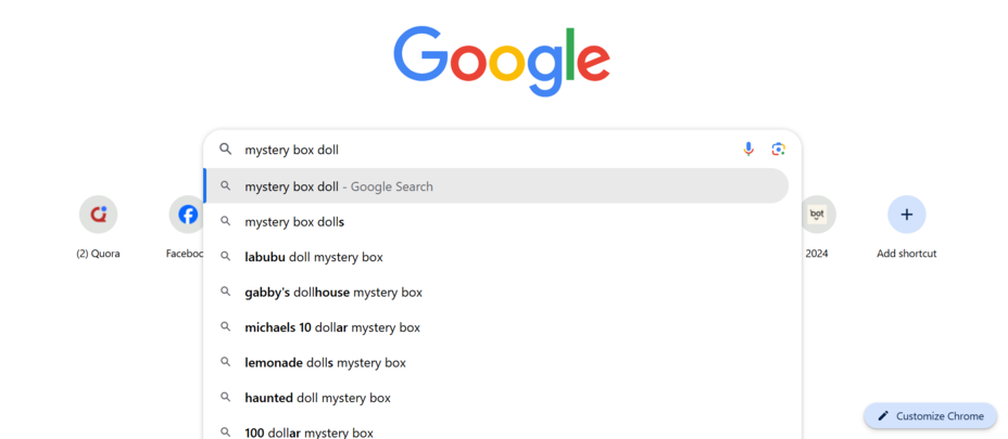 searching in google